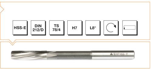 HSS-E DIN 212 Silindirik Saplı Makina Raybası