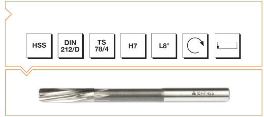 HSS DIN 212 Silindirik Saplı Makina Raybası